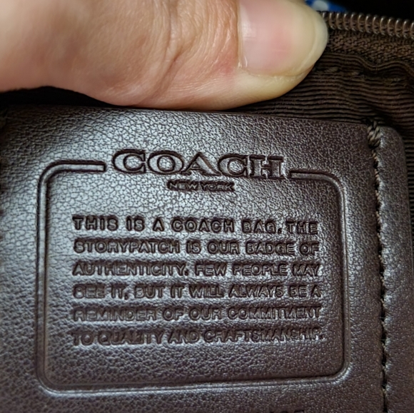 Coach signature jacquard carryall - Picture 9 of 9